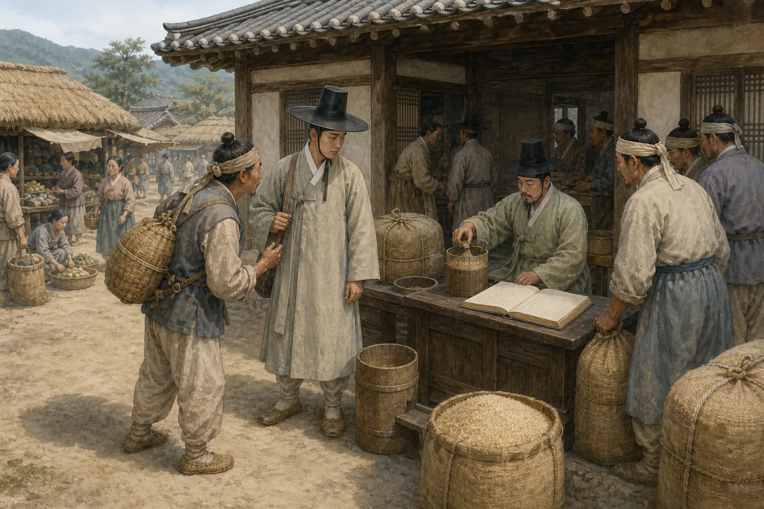 신분을 숨긴 동안에는 무엇을 조사했을까의 핵심 상황을 보여주는 본문 삽화