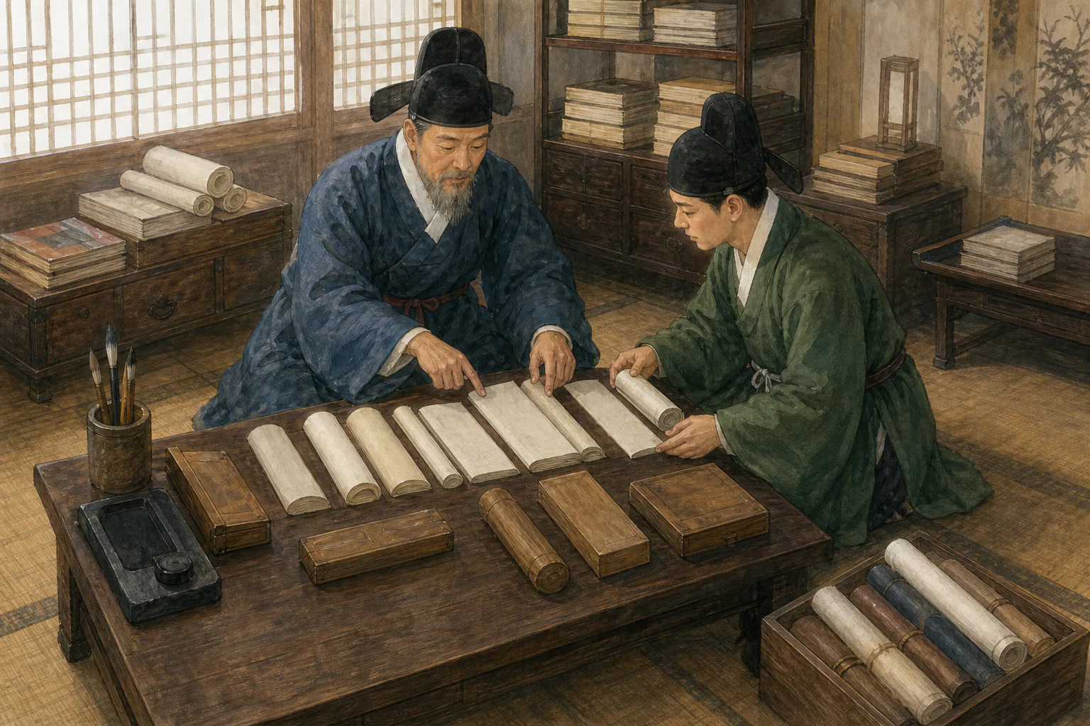긴 호칭은 어떻게 나뉠까의 핵심 상황을 보여주는 본문 삽화